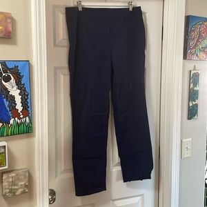 Slim sation navy pull on skinny leg pant size 16